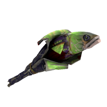 Bonzo Gnawed Holy Mackerel (Battle Scarred)