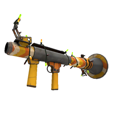 Festivized Cream Corned Rocket Launcher (Well-Worn)
