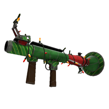 Festivized Elfin Enamel Rocket Launcher (Well-Worn)
