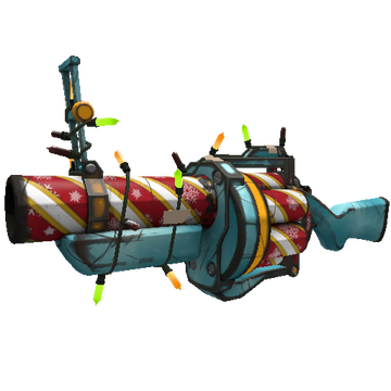 Festivized Frosty Delivery Grenade Launcher (Field-Tested)