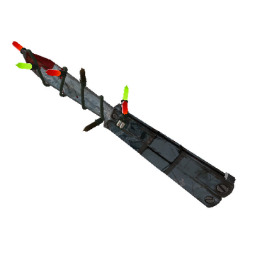 Festivized Glacial Glazed Knife (Battle Scarred)