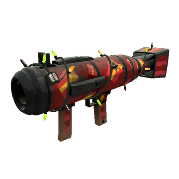 Festivized Killstreak Gift Wrapped Air Strike (Battle Scarred)