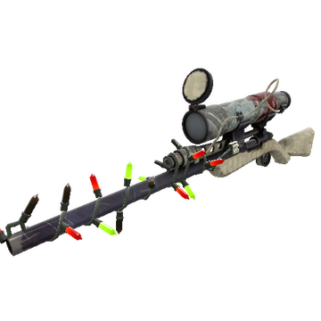 Festivized Killstreak Necropolish Sniper Rifle (Well-Worn)