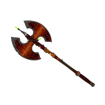 Festivized Killstreak Polter-Guised Scotsman's Skullcutter (Field-Tested)