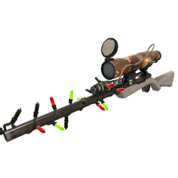 Festivized Sarsaparilla Sprayed Sniper Rifle (Field-Tested)