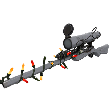 Festivized Steel Brushed Sniper Rifle (Field-Tested)