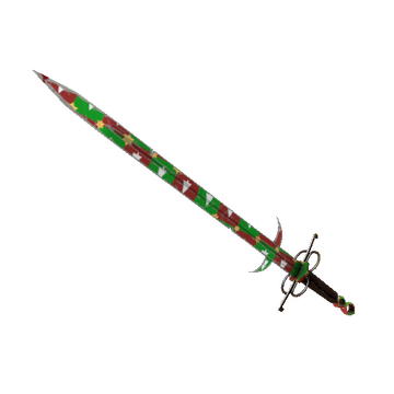 Gifting Mann's Wrapping Paper Claidheamh Mòr (Field-Tested)