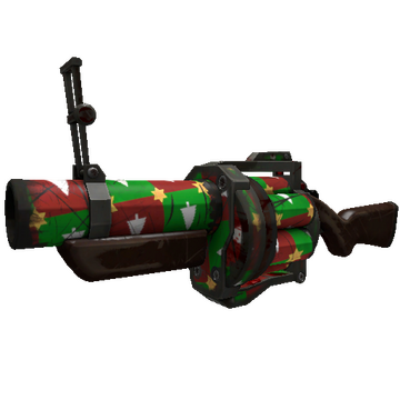 Gifting Mann's Wrapping Paper Grenade Launcher (Battle Scarred)