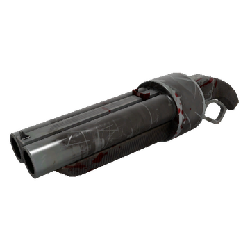 Graphite Gripped Scattergun (Battle Scarred)