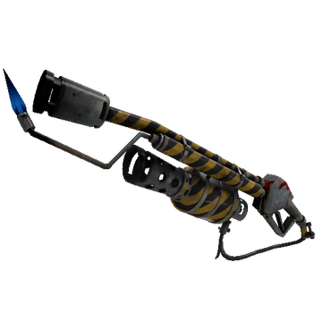 Hazard Warning Flame Thrower (Well-Worn)