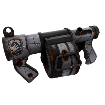 Mechanized Monster Stickybomb Launcher (Battle Scarred)