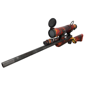 Organ-ically Hellraised Sniper Rifle (Battle Scarred)