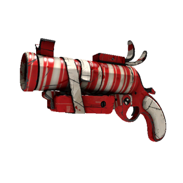 Peppermint Swirl Detonator (Battle Scarred)