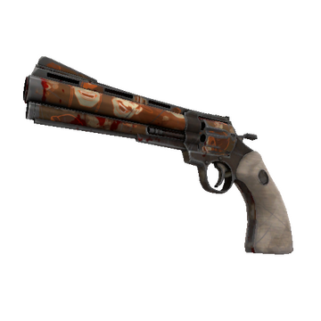 Sarsaparilla Sprayed Revolver (Battle Scarred)