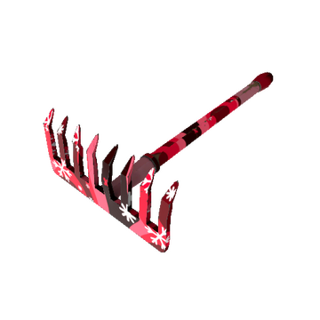 Snowflake Swirled Back Scratcher (Minimal Wear)