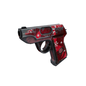 Snowflake Swirled Pistol (Battle Scarred)