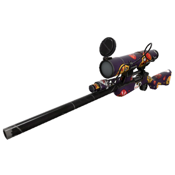 Strange Calavera Canvas Sniper Rifle (Well-Worn)