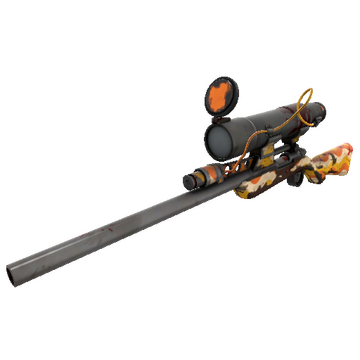 Strange Cream Corned Sniper Rifle (Battle Scarred)