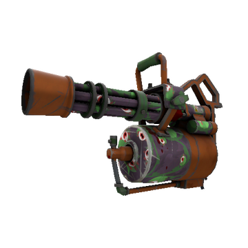 Strange Eyestalker Minigun (Well-Worn)