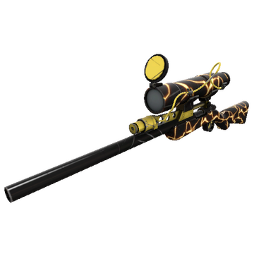 Strange Festive Professional Killstreak Thunderbolt Sniper Rifle (Minimal Wear)