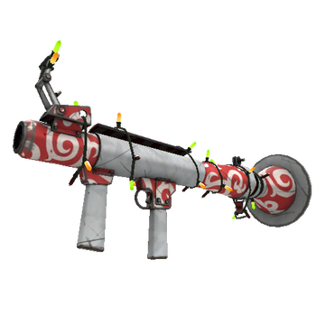 Strange Festivized Frost Ornamented Rocket Launcher (Field-Tested)