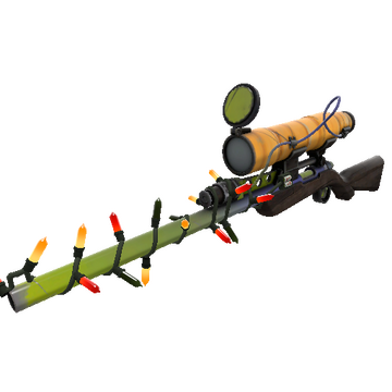 Strange Festivized Killstreak Pumpkin Patch Sniper Rifle (Minimal Wear)