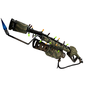 Strange Festivized Professional Killstreak Forest Fire Flame Thrower (Minimal Wear)