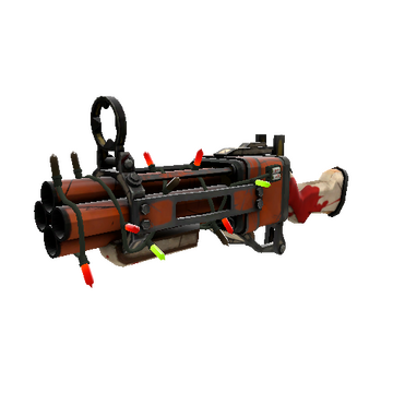 Strange Festivized Specialized Killstreak Smalltown Bringdown Mk.II Iron Bomber (Well-Worn)