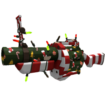 Strange Festivized Specialized Killstreak Smissmas Village Grenade Launcher (Factory New)