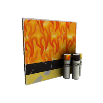 Strange Fire Glazed War Paint (Minimal Wear)