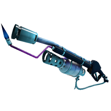 Strange Frozen Aurora Flame Thrower (Factory New)