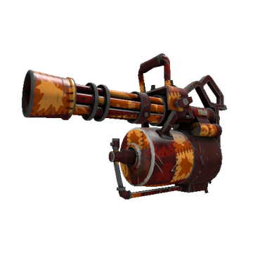 Strange Killstreak Chilly Autumn Minigun (Field-Tested)