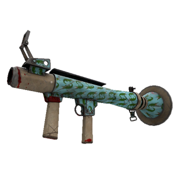 Strange Killstreak Croc Dusted Rocket Launcher (Battle Scarred)
