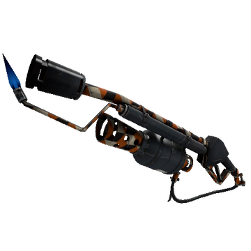 Strange Merc Stained Flame Thrower (Minimal Wear)