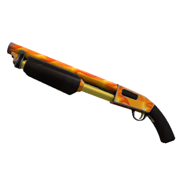 Strange Professional Killstreak Fire Glazed Shotgun (Minimal Wear)
