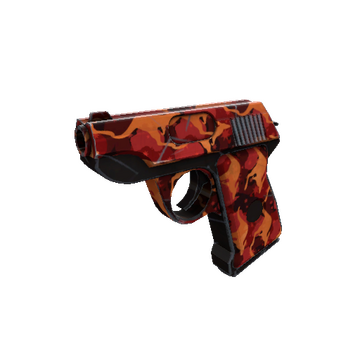 Strange Professional Killstreak Red Rock Roscoe Pistol (Minimal Wear)