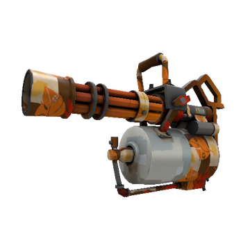 Strange Unusual Anodized Aloha Minigun (Minimal Wear)