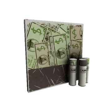 Strange Unusual Bank Rolled War Paint (Field-Tested)