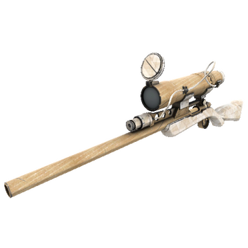 Strange Unusual Cardboard Boxed Sniper Rifle (Minimal Wear)