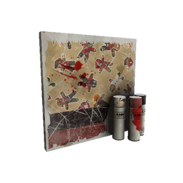 Strange Unusual Cookie Fortress War Paint (Battle Scarred)
