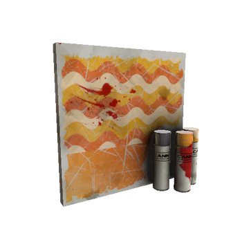 Strange Unusual Cream Corned War Paint (Battle Scarred)