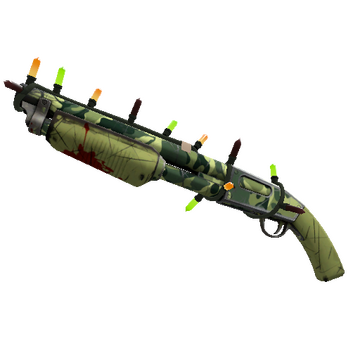Strange Unusual Festivized Professional Killstreak Backwoods Boomstick Shotgun (Well-Worn)