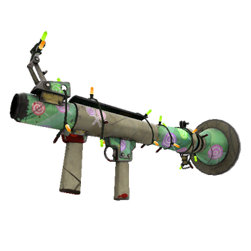 Strange Unusual Festivized Professional Killstreak Brain Candy Rocket Launcher (Well-Worn)