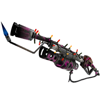 Strange Unusual Festivized Professional Killstreak Flash Fryer Flame Thrower (Battle Scarred)