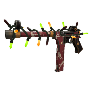 Strange Unusual Festivized Professional Killstreak Low Profile SMG (Field-Tested)