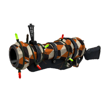 Strange Unusual Festivized Professional Killstreak Merc Stained Loose Cannon (Field-Tested)