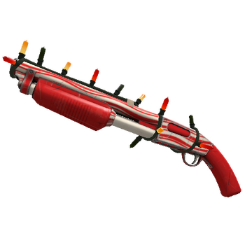 Strange Unusual Festivized Professional Killstreak Peppermint Swirl Shotgun (Minimal Wear)