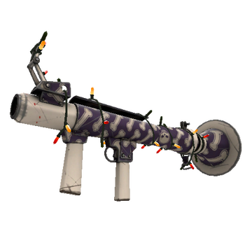 Strange Unusual Festivized Professional Killstreak Totally Boned Rocket Launcher (Field-Tested)