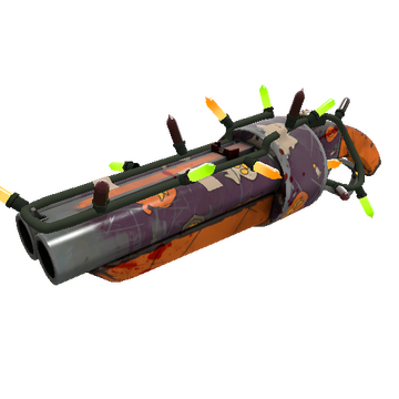 Strange Unusual Festivized Specialized Killstreak Horror Holiday Scattergun (Battle Scarred)