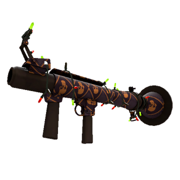 Strange Unusual Festivized Specialized Killstreak Skull Study Rocket Launcher (Factory New)